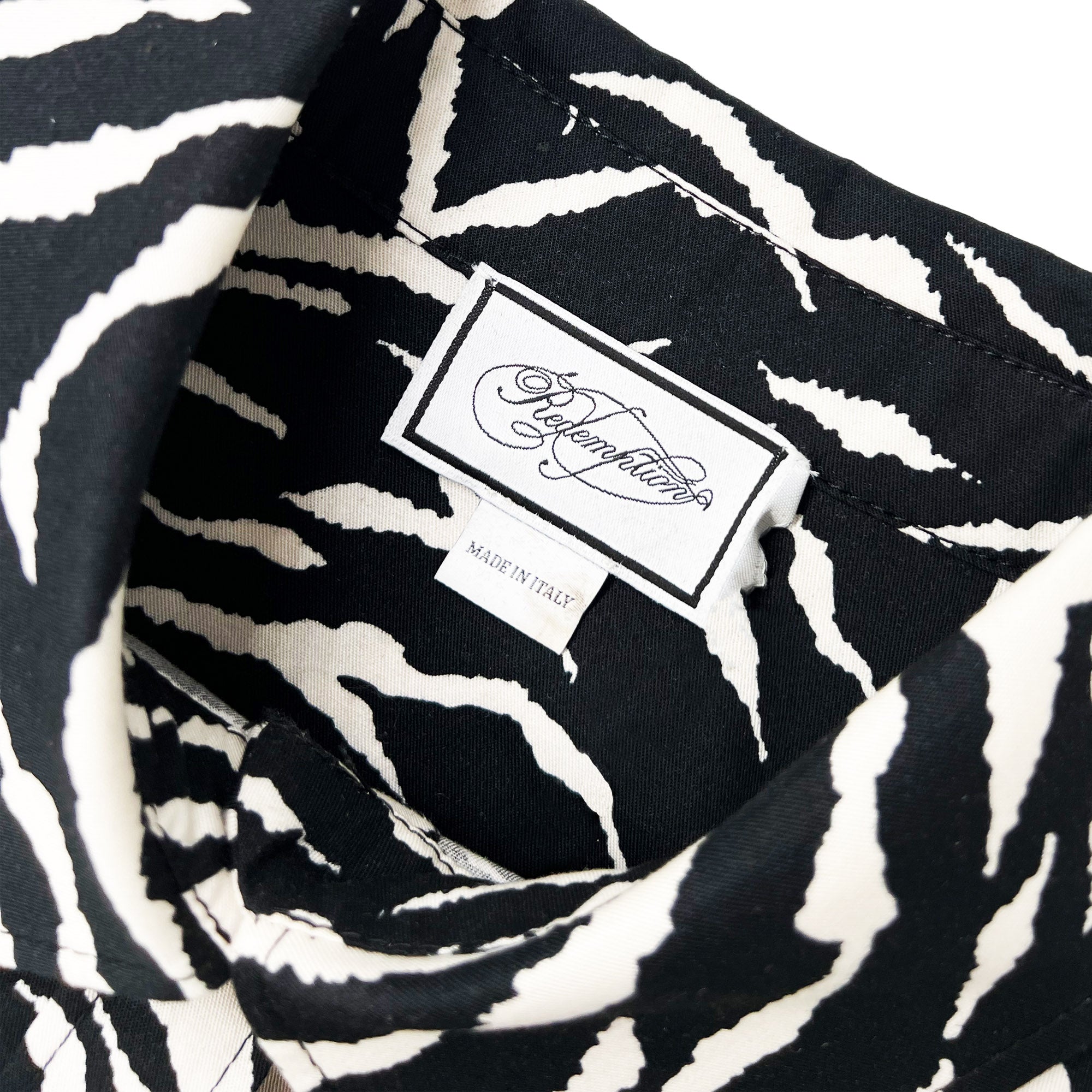 Redemption zebra print shirt-dress