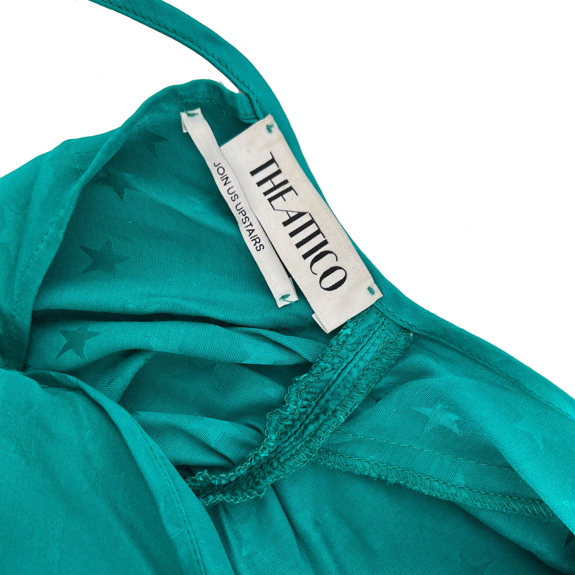 The Attico Green Star Dress