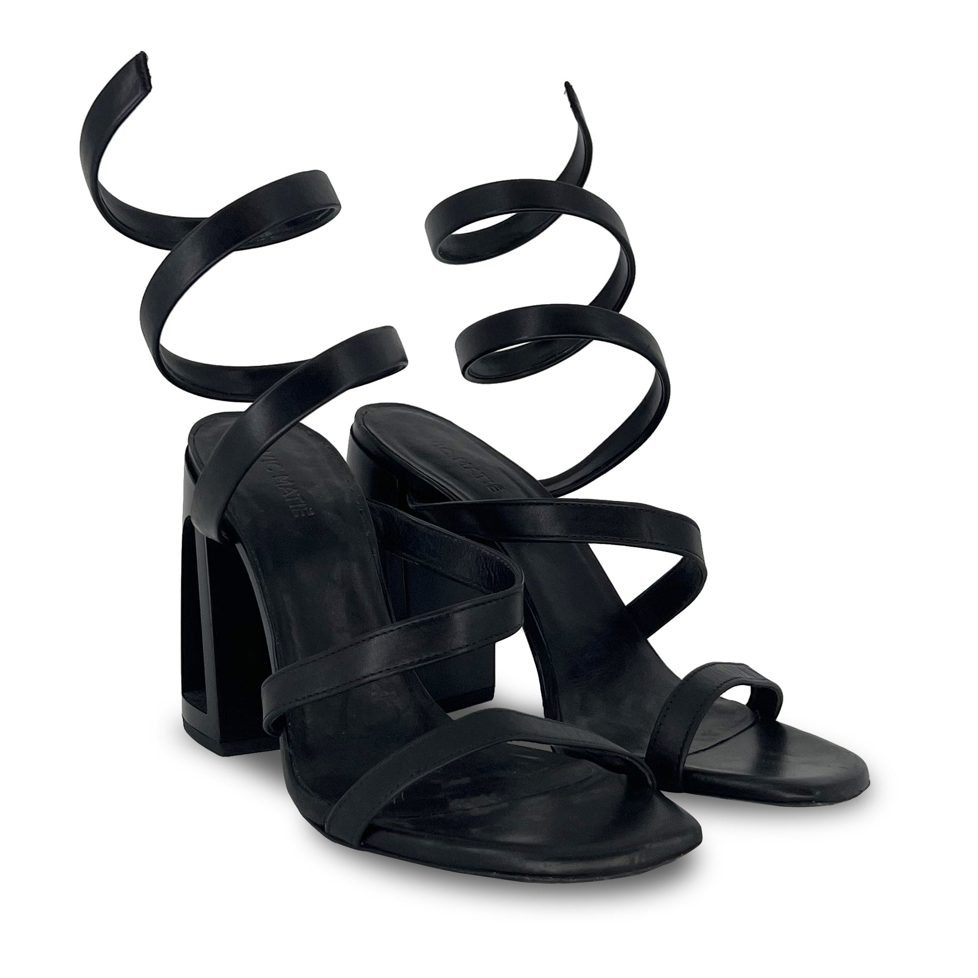 Vic Matie Leather high heel sandals