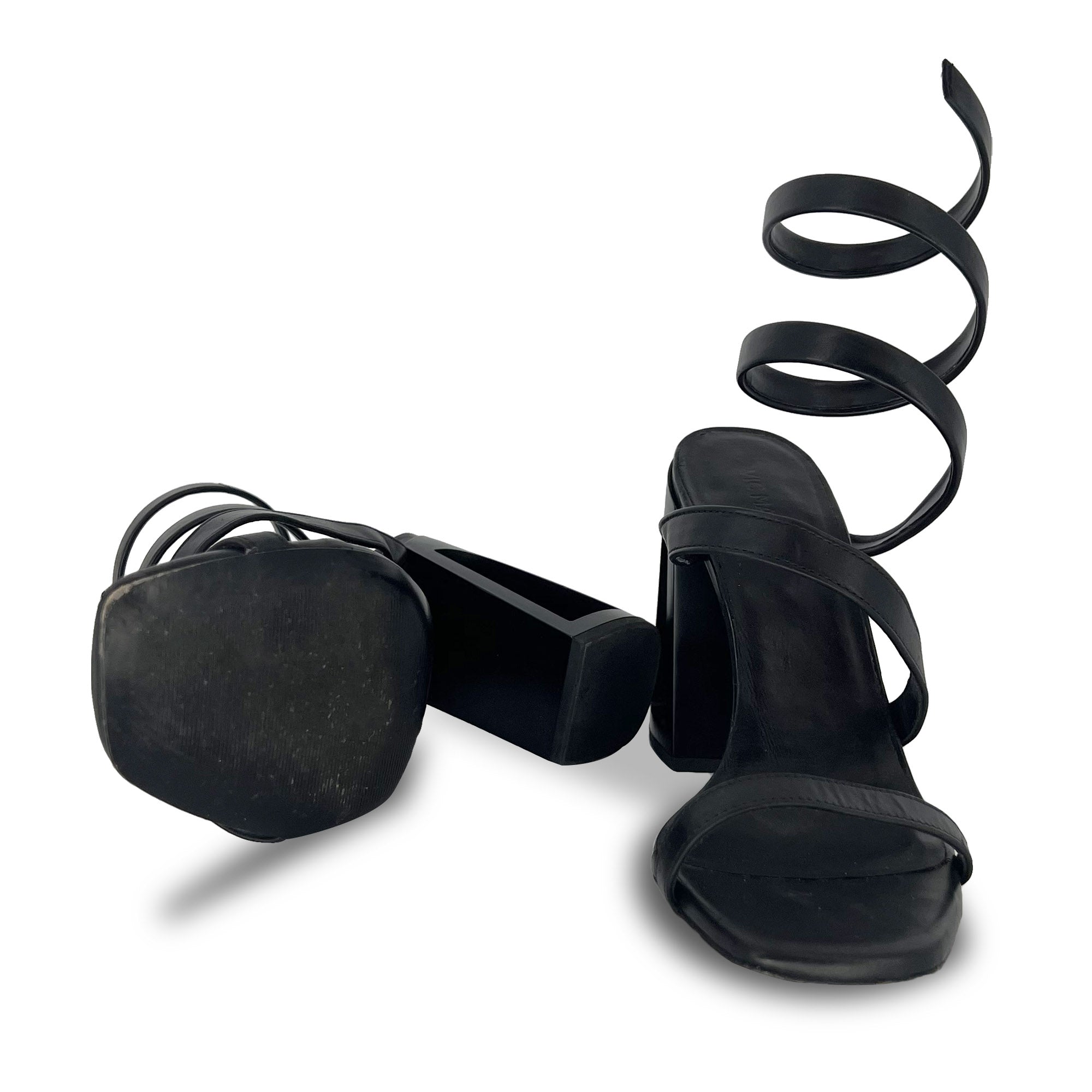 Vic Matie Leather high heel sandals