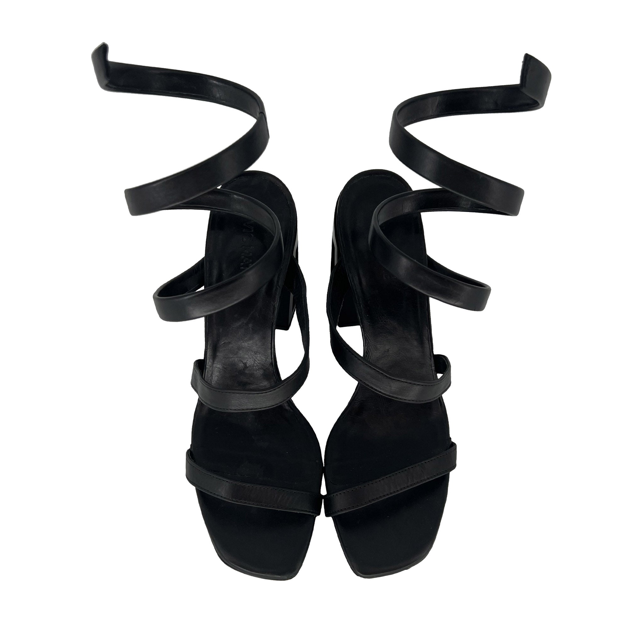 Vic Matie Leather high heel sandals