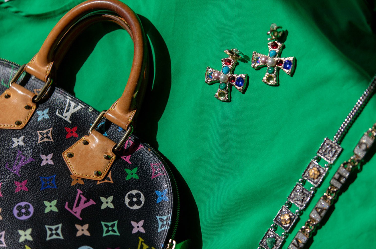 Favorite cloth crossbody bag Louis Vuitton Multicolour in Cloth