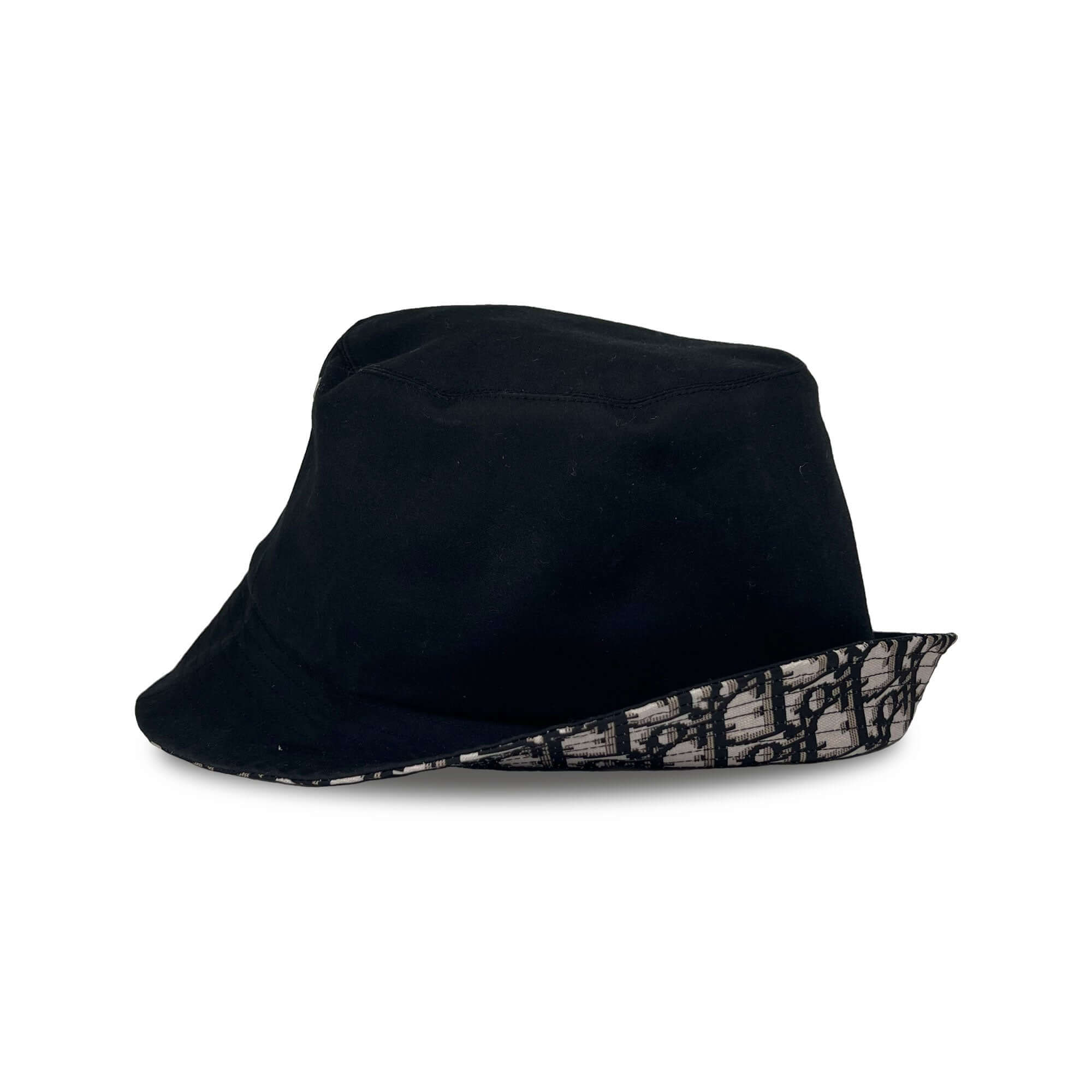 Christian Dior reversible Teddy-D small brim bucket hat