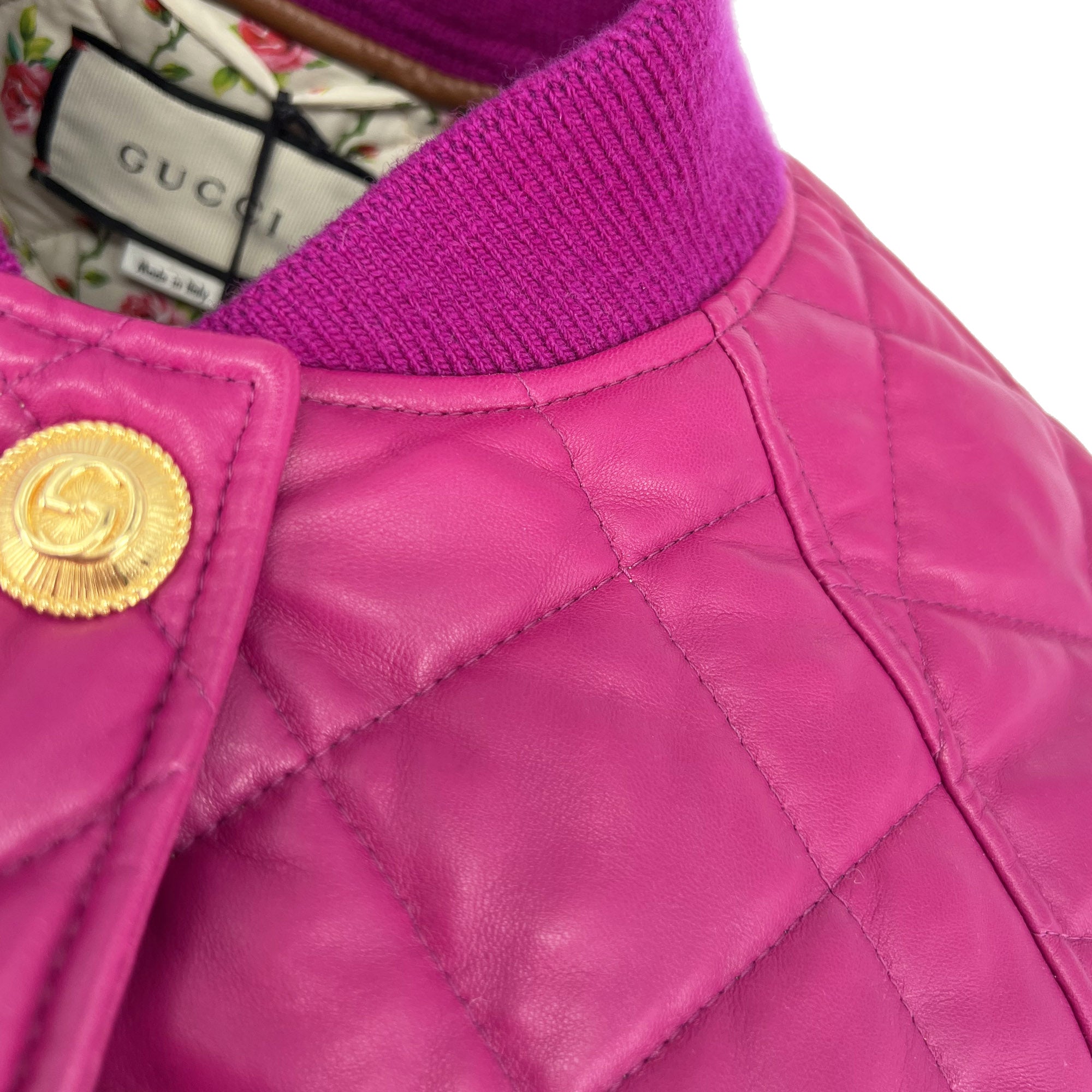 Gucci Quilted Bomber Jacket