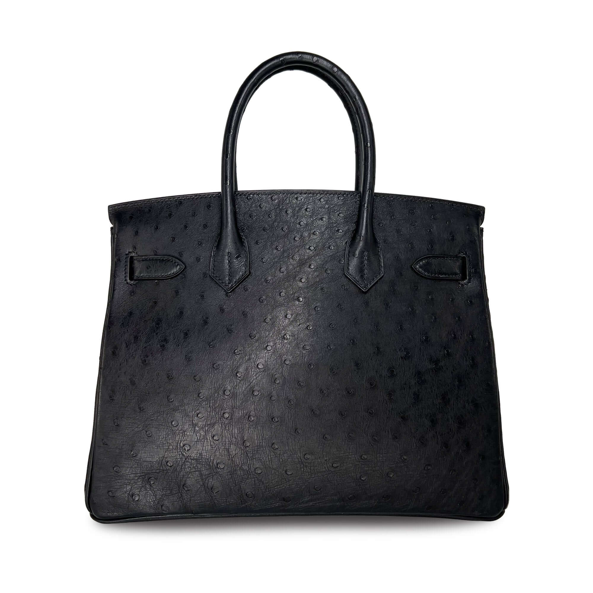 Hermes Birkin Noir Designer Bag back