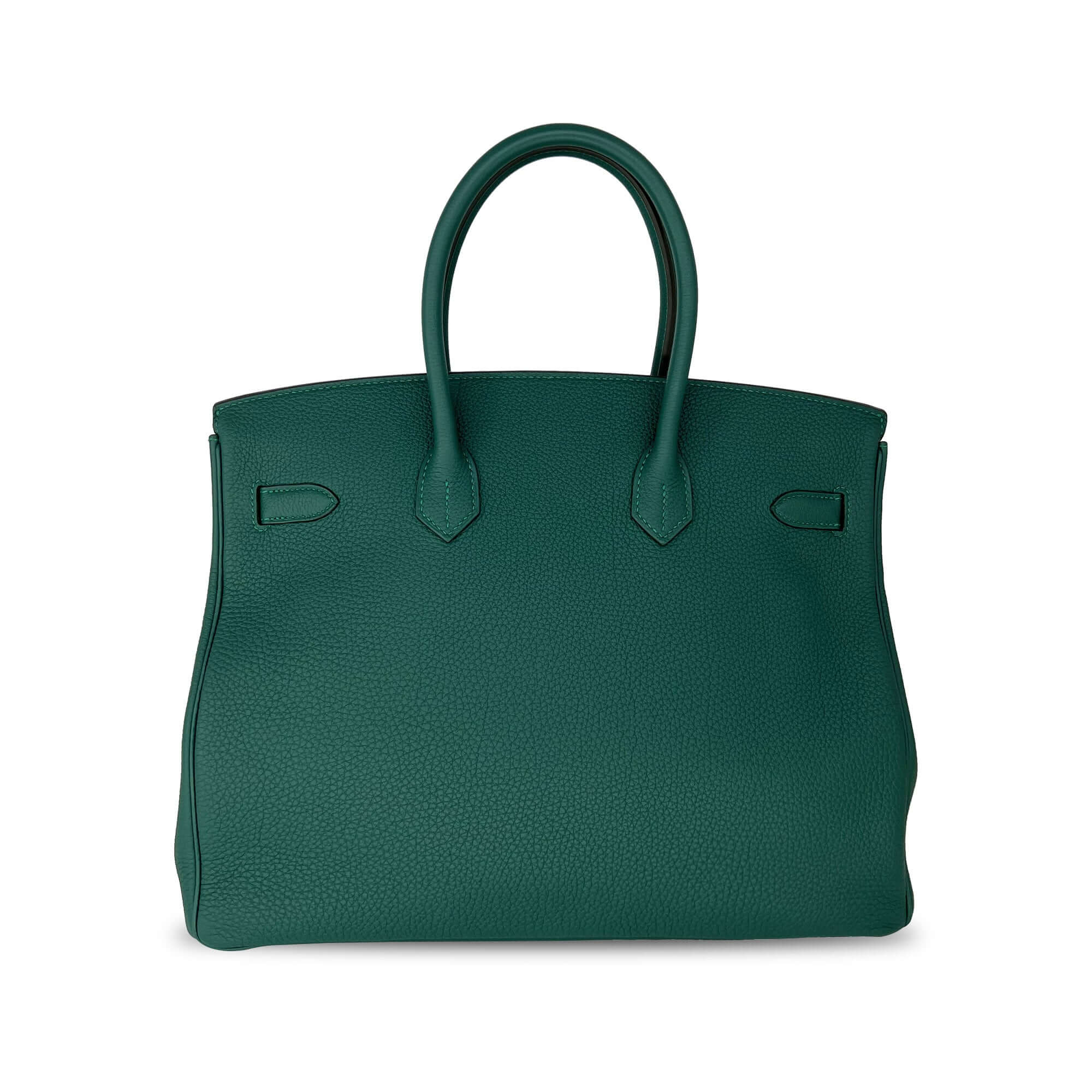  Hermes Birkin Malachite Togo Designer Bag back