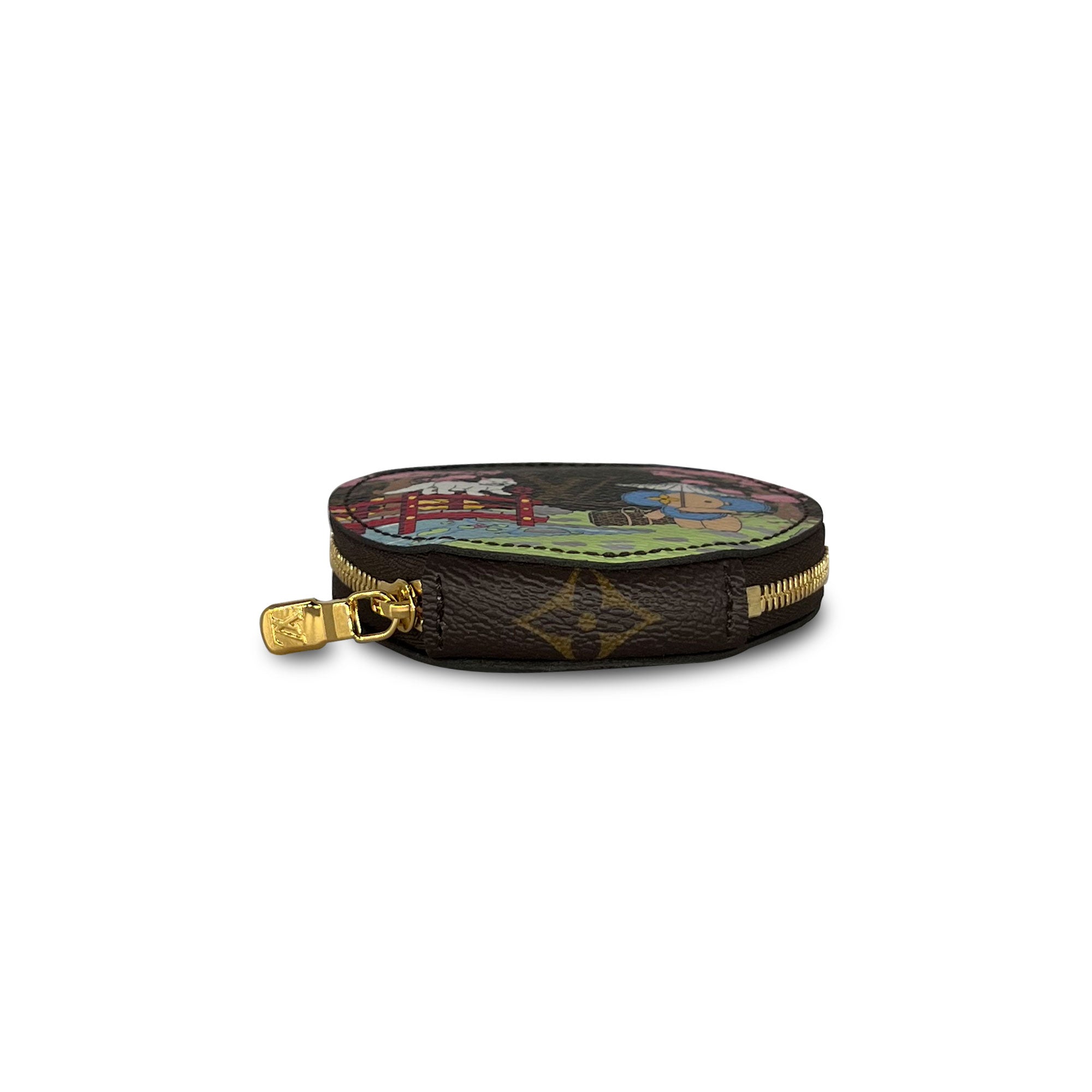 Louis Vuitton limited edition Japan round coin wallet