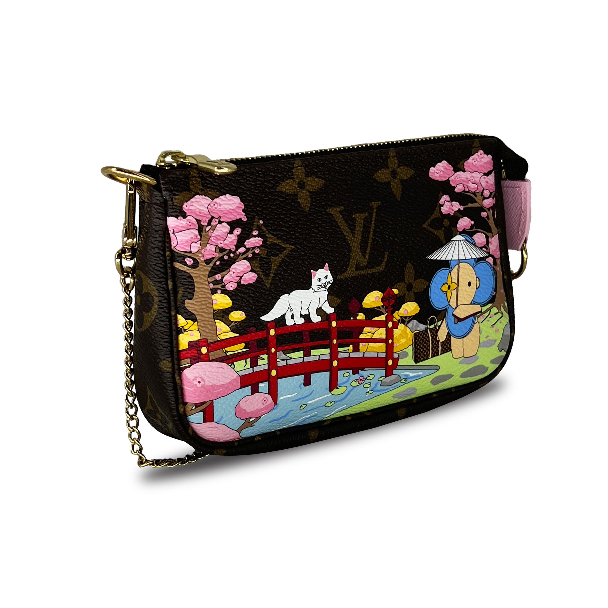 Louis Vuitton Holiday mini pochette accessories handbag