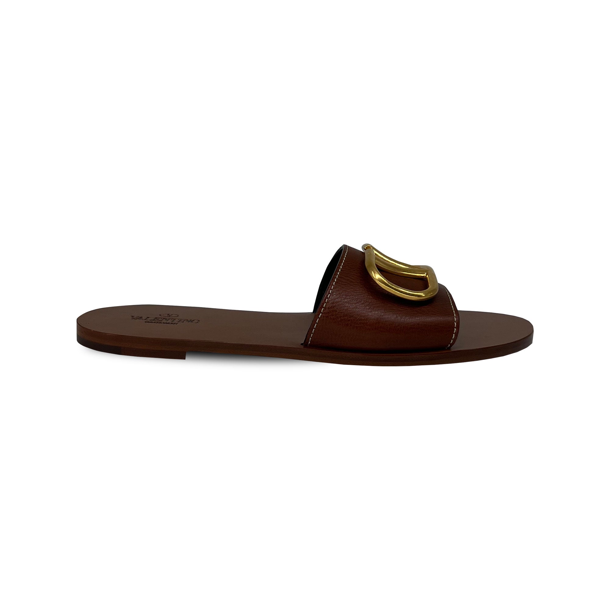 Valentino VLogo slide sandals