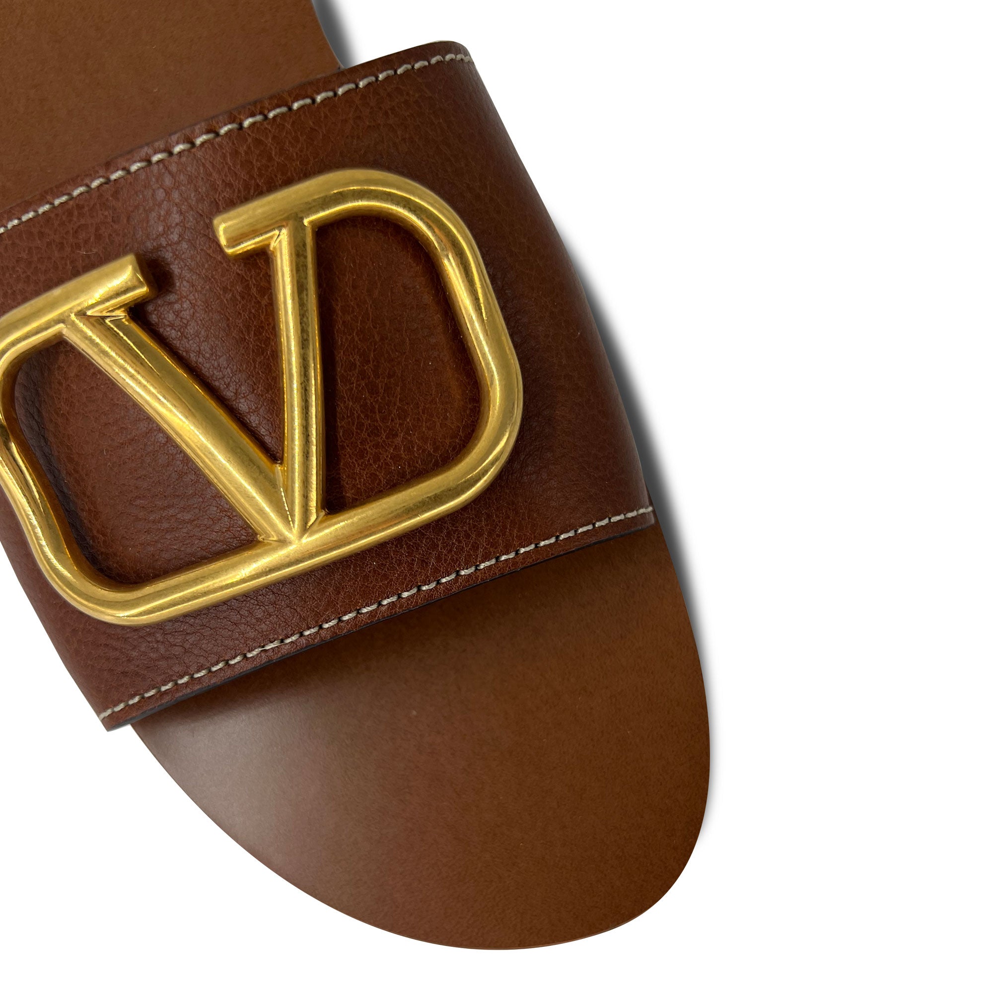 Valentino VLogo slide sandals