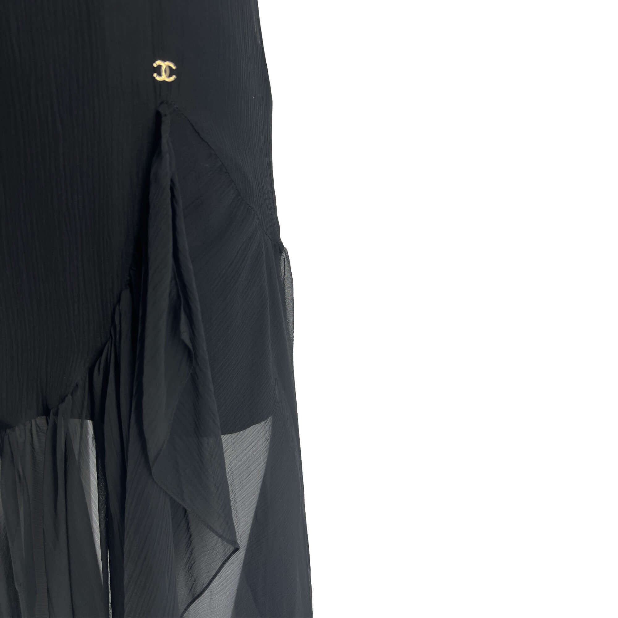 Chanel Maxi Silk Dress