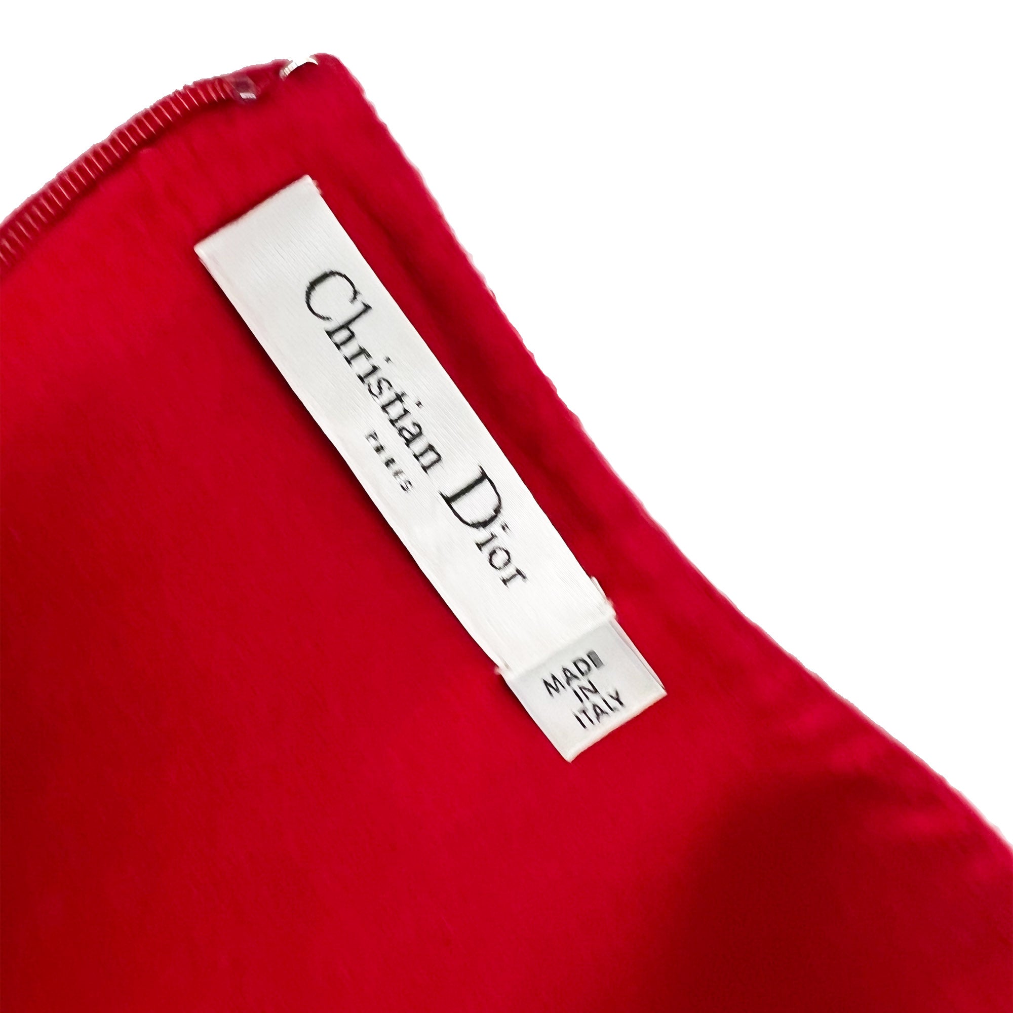 Christian Dior Vintage Red Dress