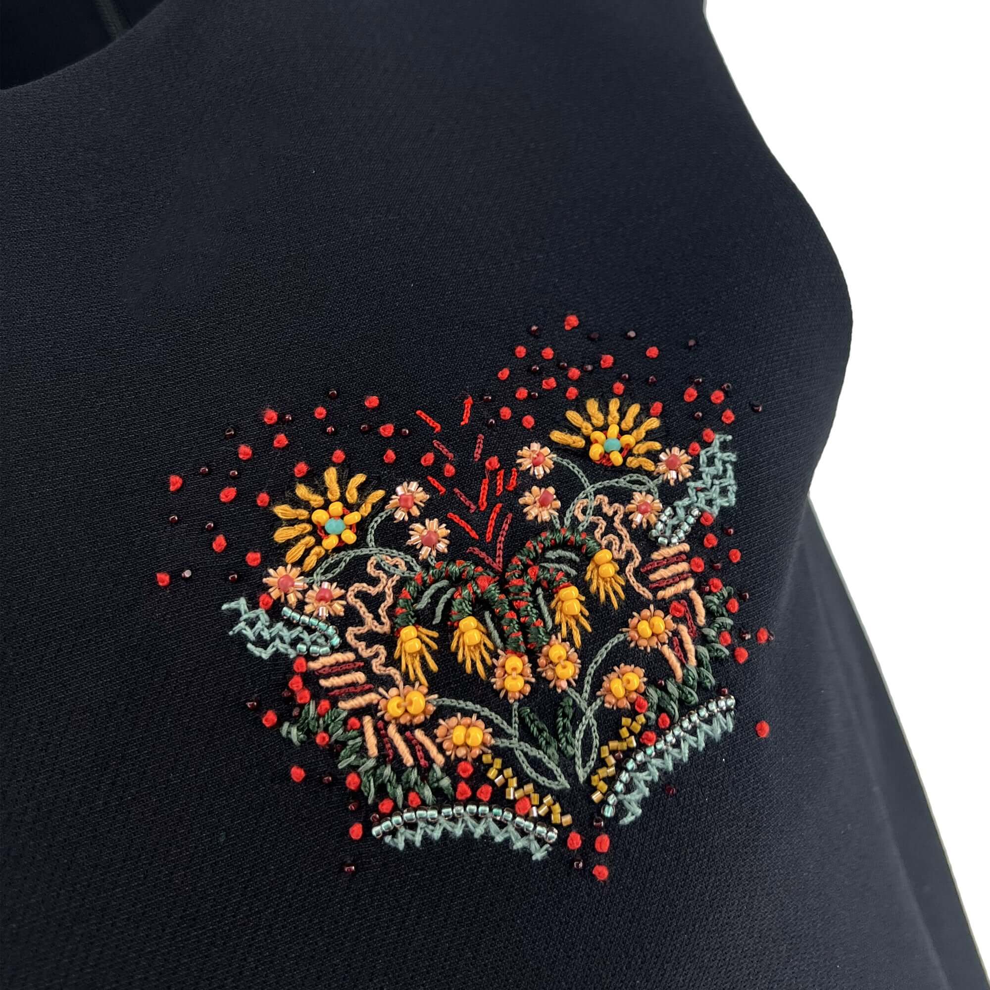 Dior Embroidered Flower Dress