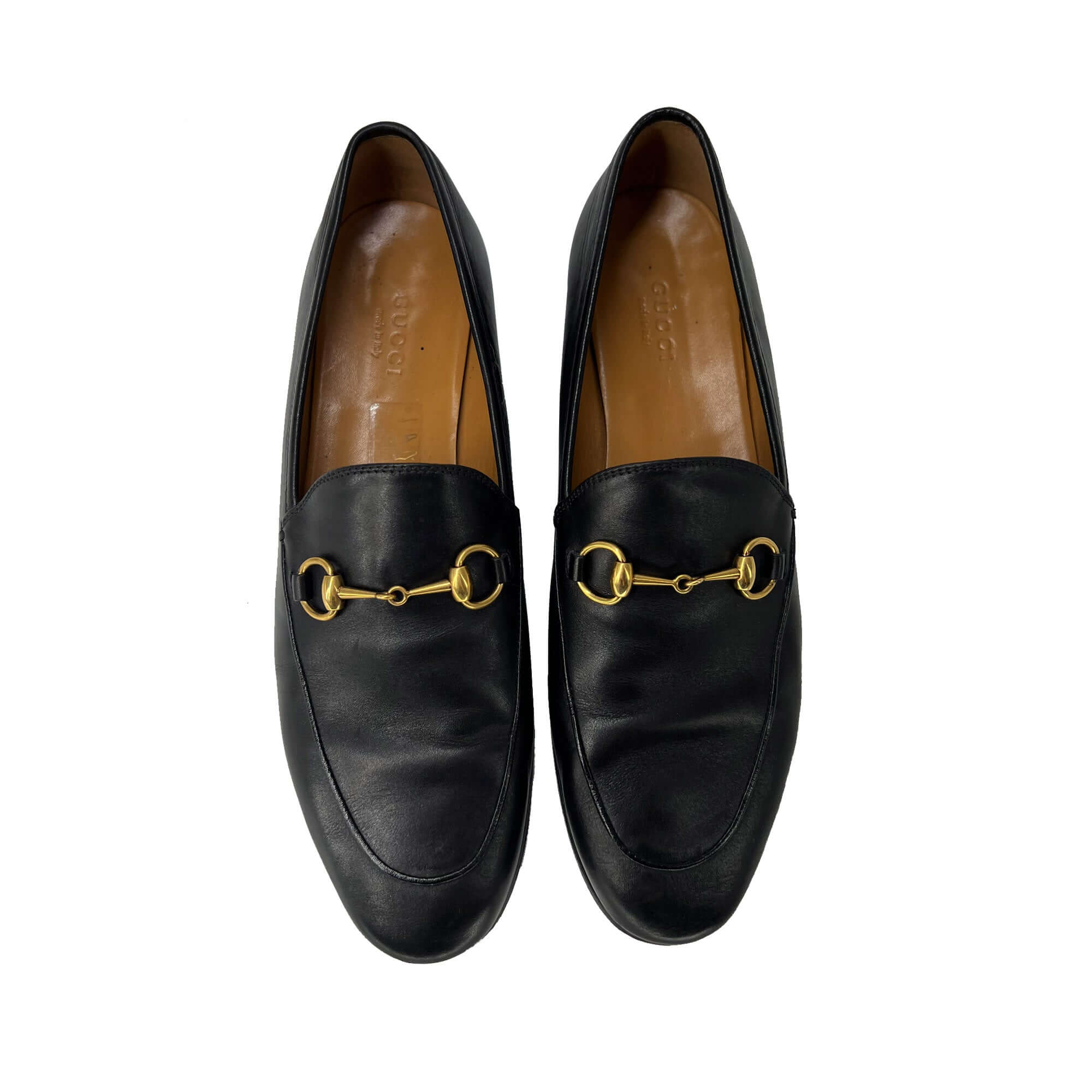 Gucci Jordean leather loafers