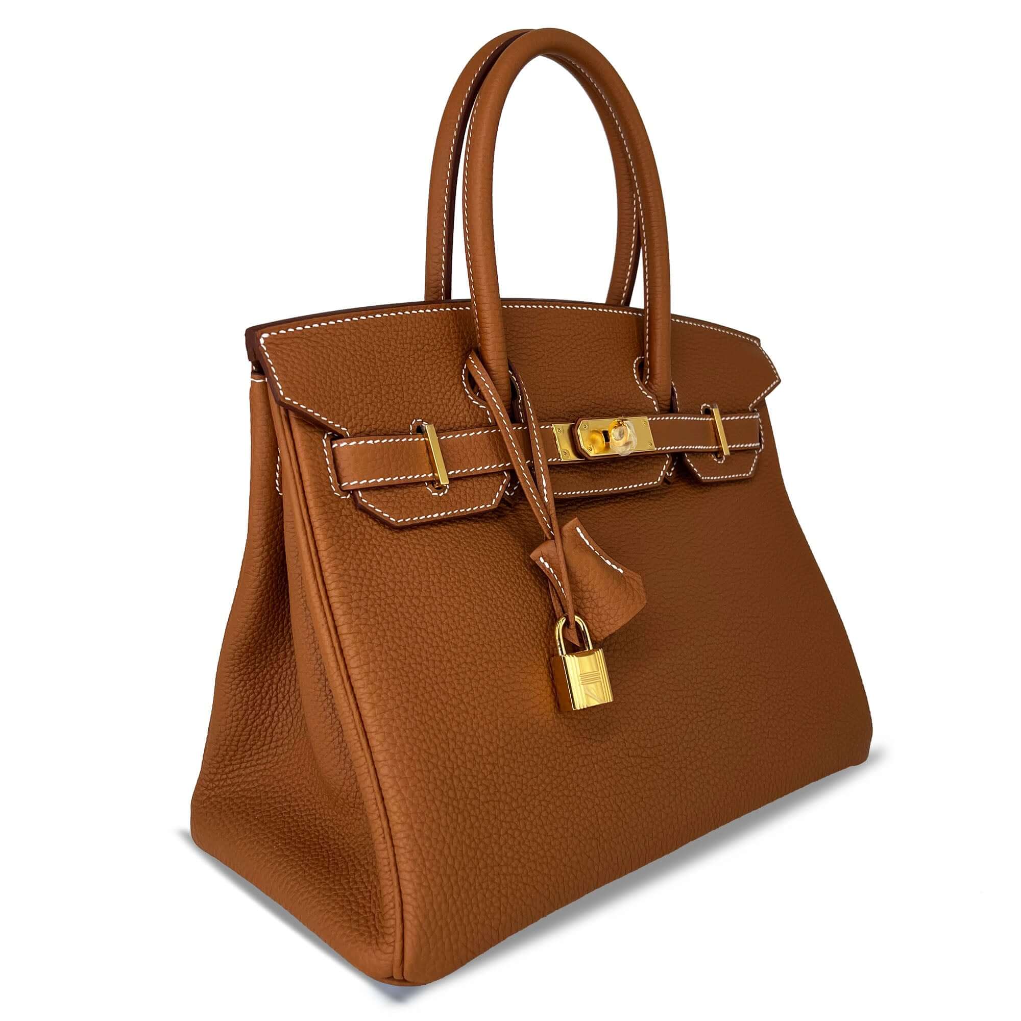 Pre owned brown Hermes Birkin Togo B30 GHW designer bag – VintageBooBoo Pre  owned designer bags, shoes, clothes