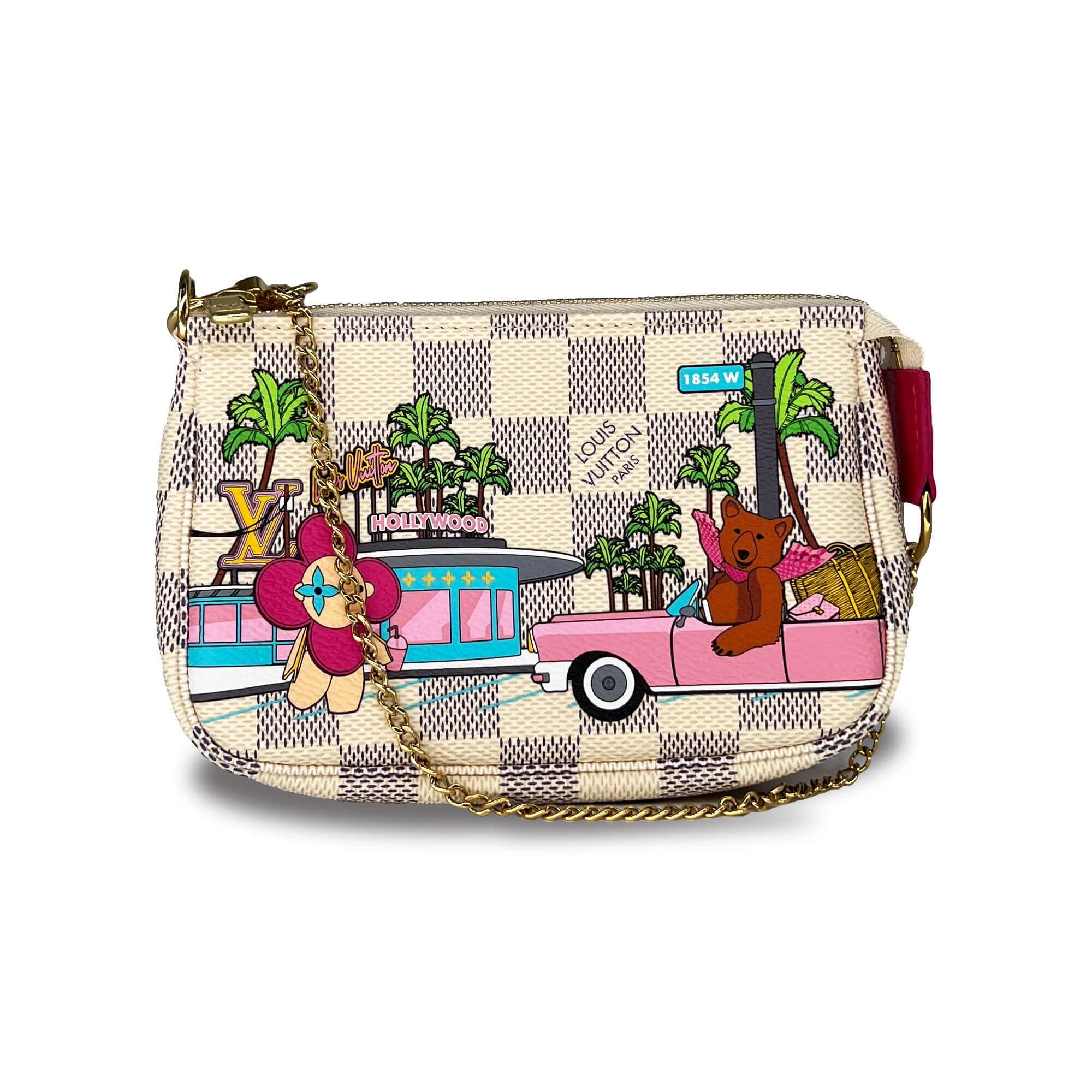 Louis Vuitton Holiday mini pochette accessories handbag, Japan –  VintageBooBoo Pre owned designer bags, shoes, clothes