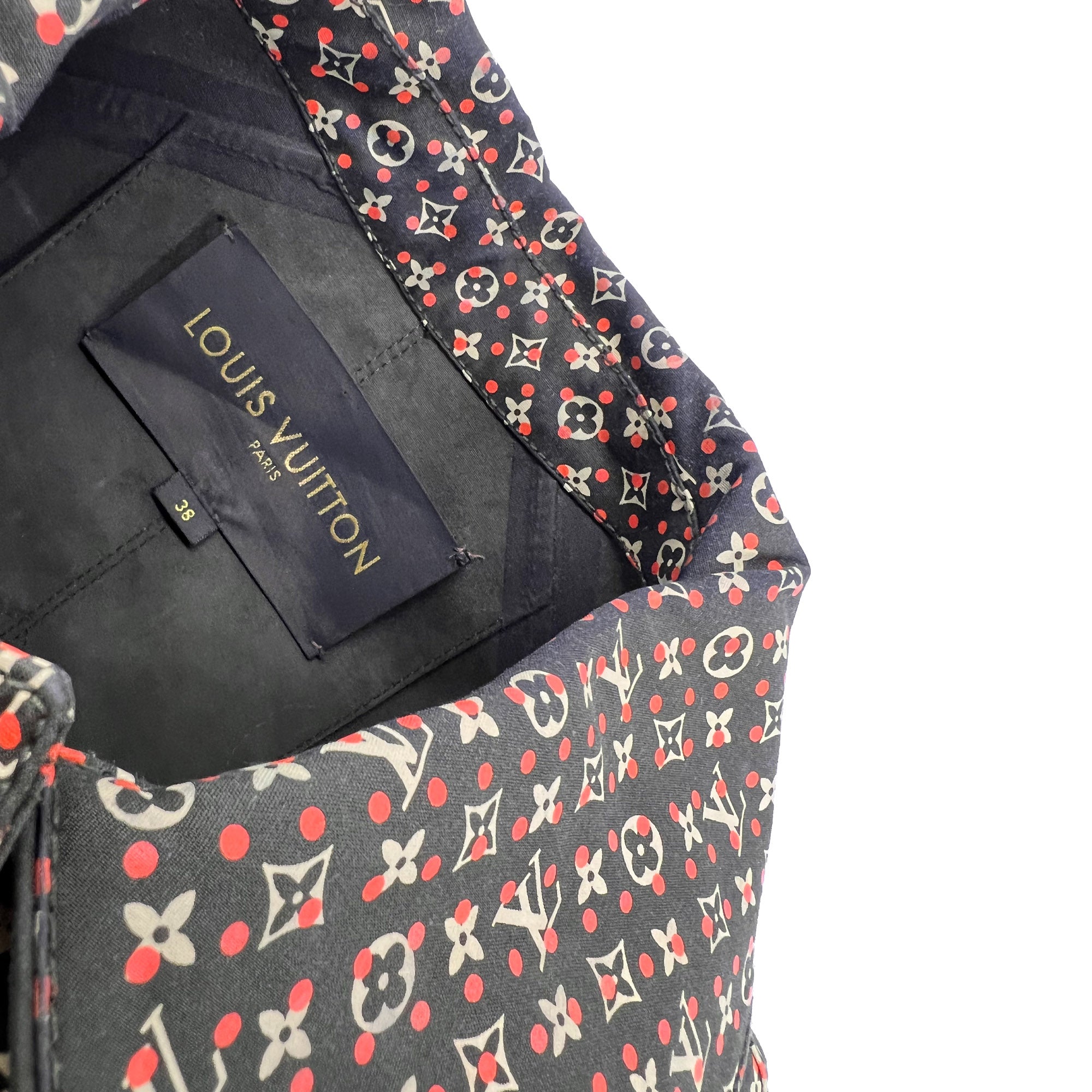 Louis Vuitton Monogram & Polka Dots Trench Coat