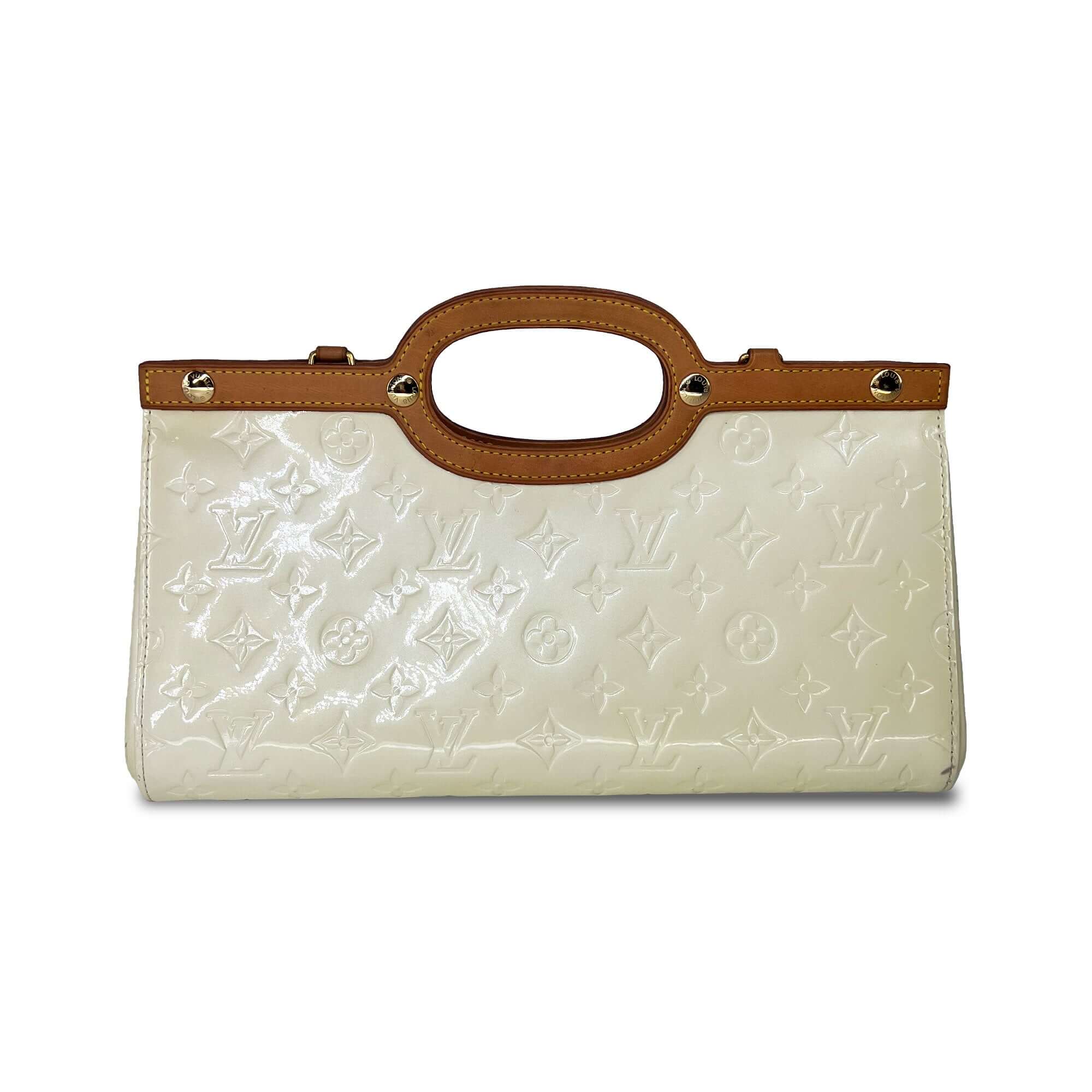 Louis Vuitton Roxbury Drive vernes peal patent leather handbag
