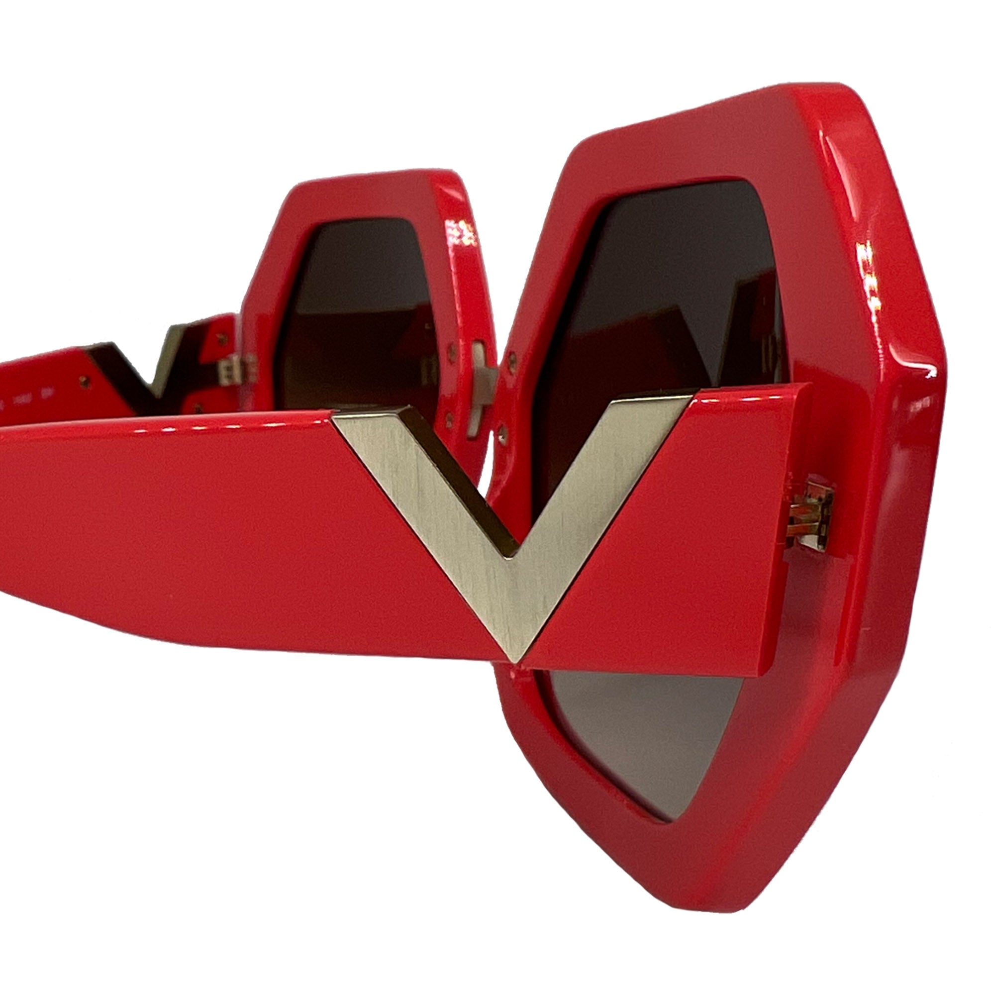 Valentino VLOGO Eyewear Coral Red
