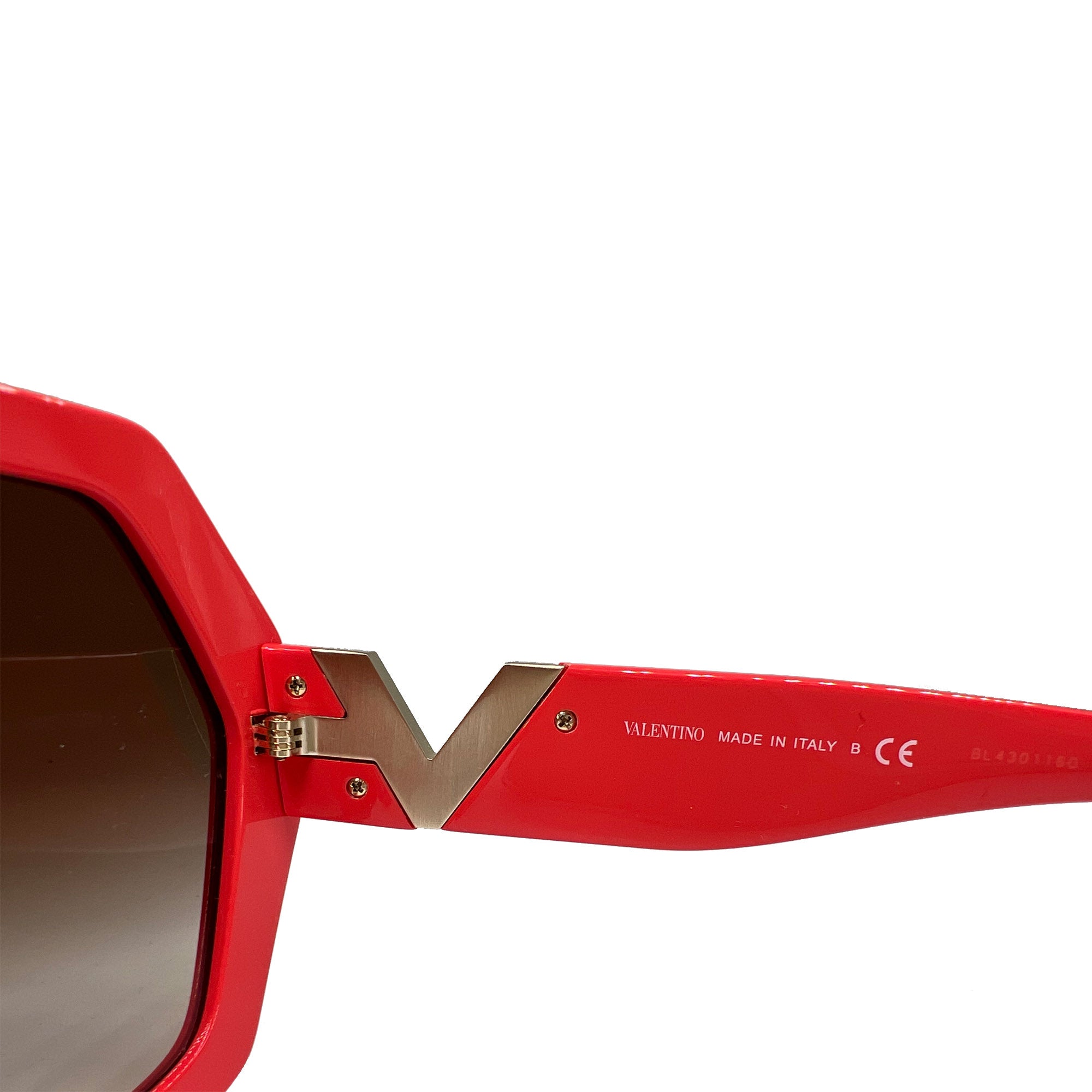 Valentino VLOGO Eyewear Coral Red