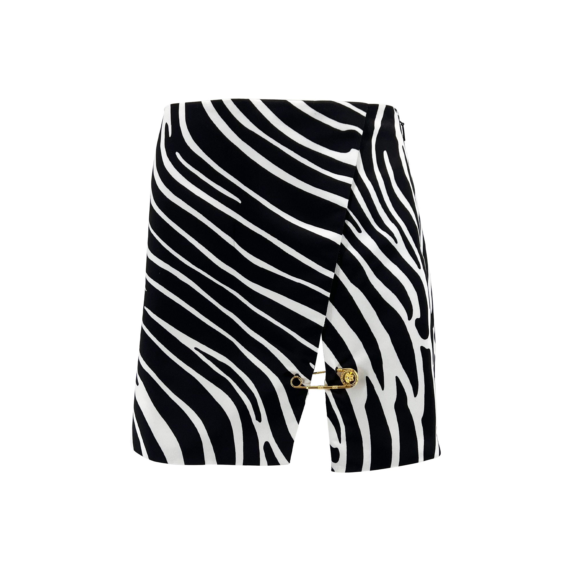 Versace Zebra Mini Skirt